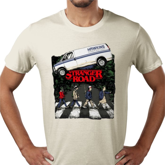 Stranger Things & The Beatles - Abbey Road T-shirt