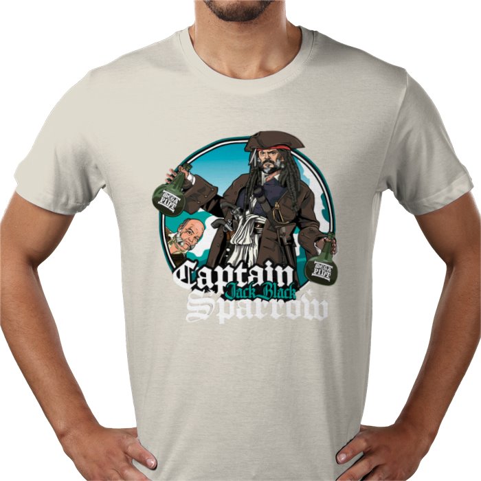 Jack Black x Pirates Of The Caribbean — Captain Jack Black Sparrow T-Shirt