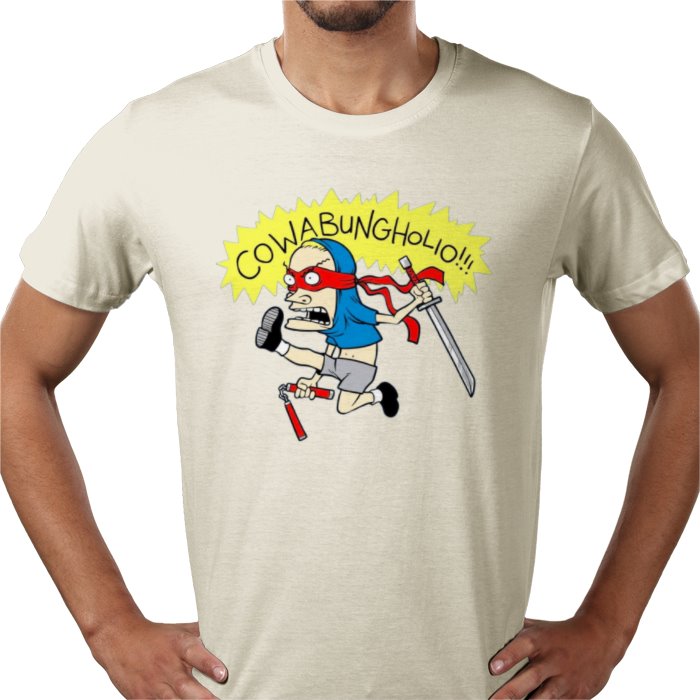 Beavis & Butt Head x Teenage Mutant Ninja Turtles - CowaBungHolio T-shirt