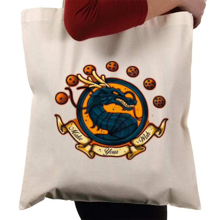 Dragonball Z x Mortal Kombat - Make Your Wish Tote Bag