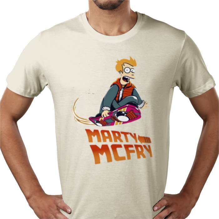 Futurama x Back To The Future - Marty McFry T-shirt