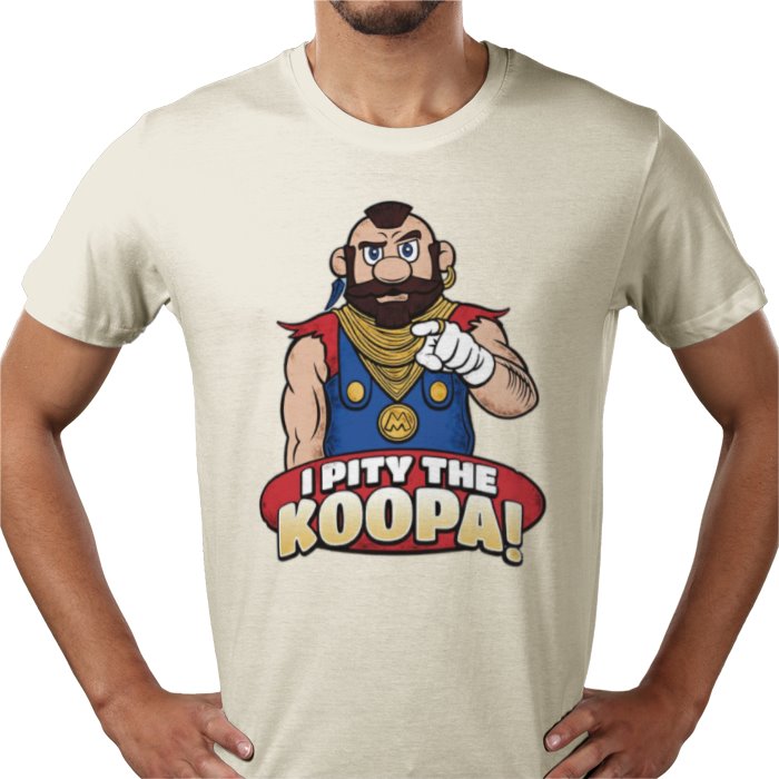 Super Mario x The A Team - I Pity The Koopa T-shirt