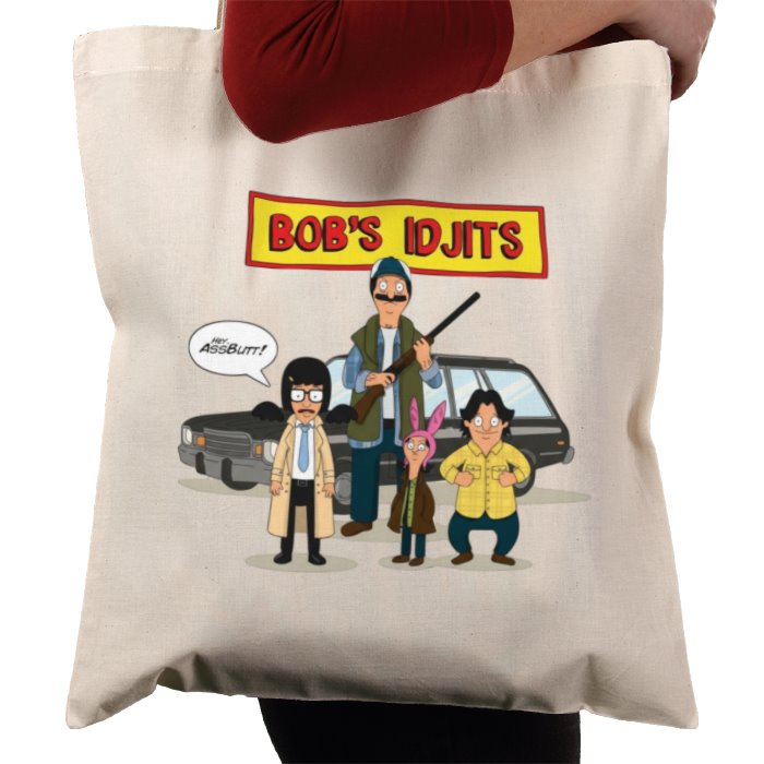 Bobs Burgers x Supernatural - Bobs Idjits Tote Bag