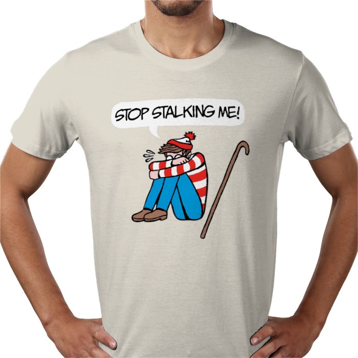 Where's Wally - Stop Stalking Me T-shirt
