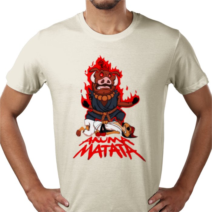 Timone & Pumba & Street Fighter - Akuma Matata T-shirt