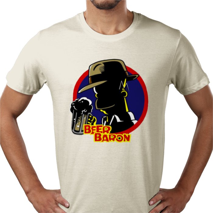 The Simpsons & Dick Tracey - Beer Baron T-shirt