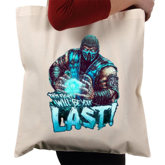 Mortal Kombat - Sub Zero Last Match Tote Bag