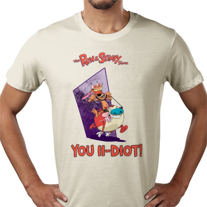Ren & Stimpy - You Ii-diot T-shirt