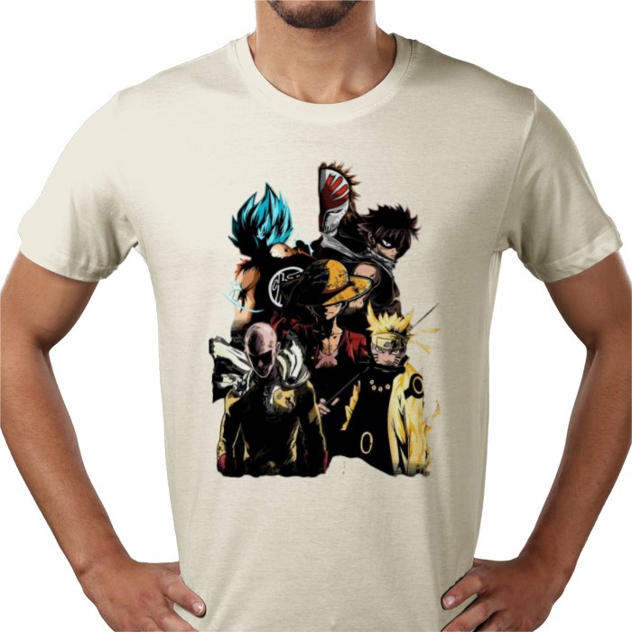 Anime - Heroes Crossover T-shirt