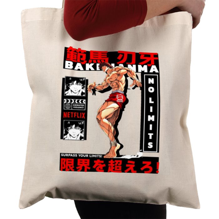 Baki - No Limits Tote Bag