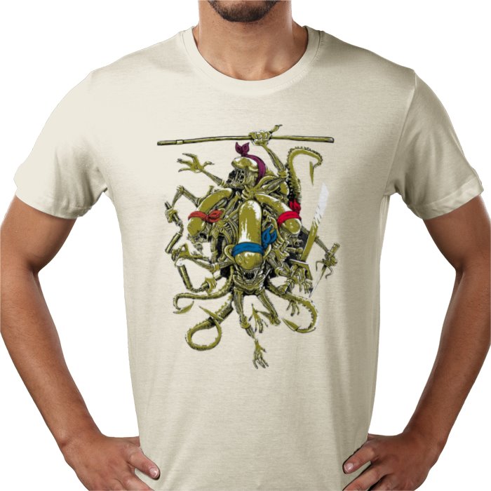 Aliens & Teenage Mutant Ninja Turtles - Teenage Mutant Xenomorph Ninja's T-shirt