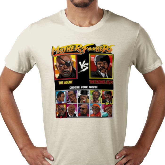 Samuel Jackson & Street Fighter - Mother F**kers T-shirt