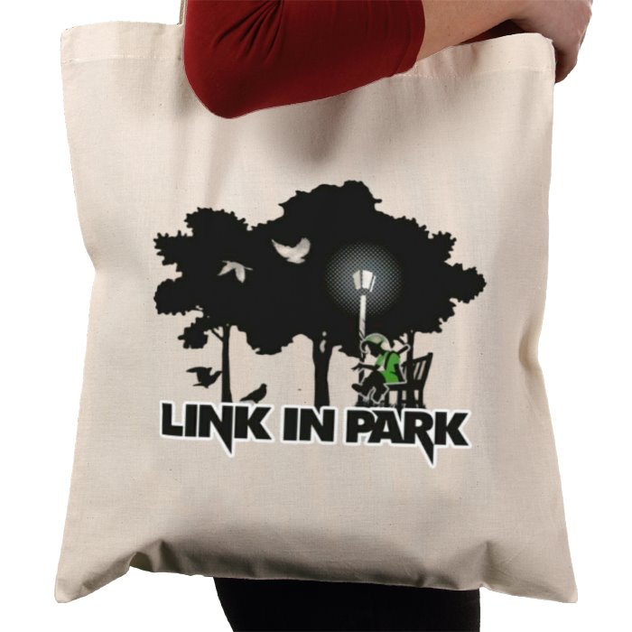 The Legend Of Zelda & Linkin Park - Link In Park Tote Bag