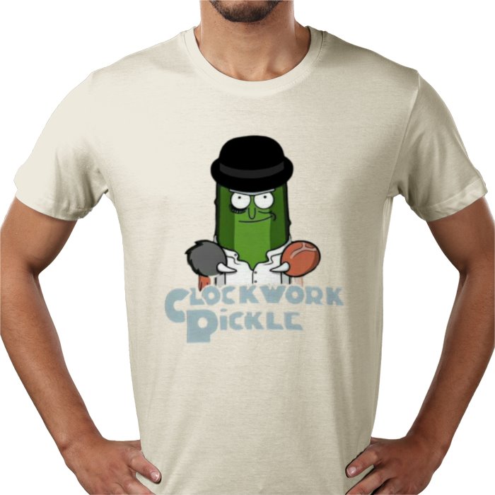 Rick & Morty & A Clockwork Orange - A Clockwork Pickle T-shirt