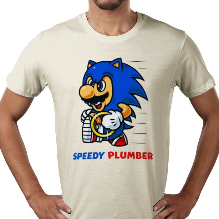 Super Mario x Sonic - Mario The Hedgehog T-shirt