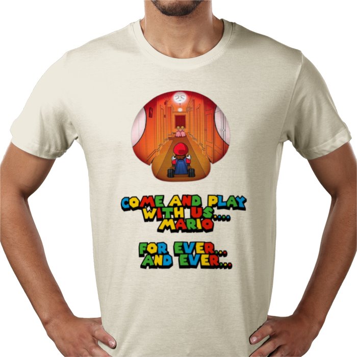 Super Mario x The Shining - Come Play With Us T-shirt