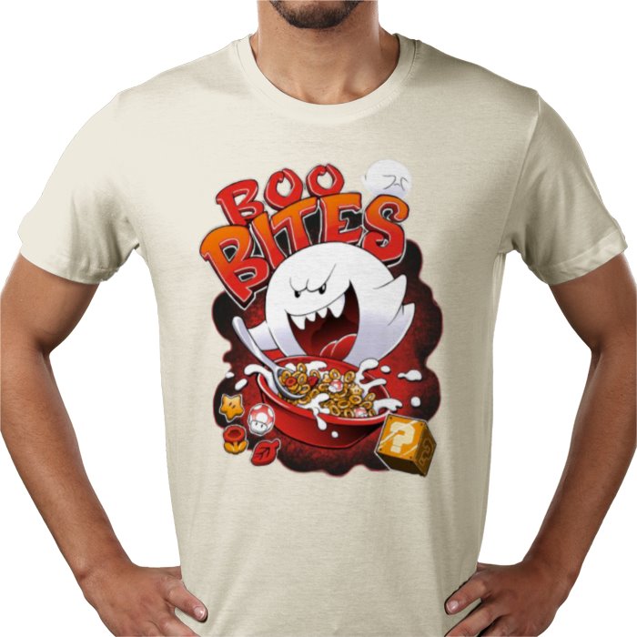 Super Mario Bro's - Boo Bites Cereal T-shirt