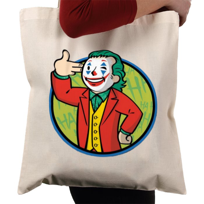 Fallout & Joker - Hand Gun Gesture Tote Bag