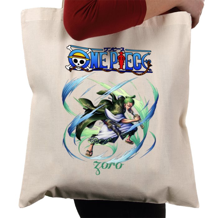 One Piece - Zorro Portrait Tote Bag