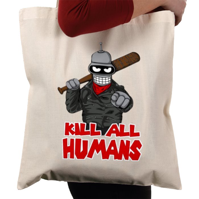 Futurama x The Walking Dead - Kill All Humans Tote Bag