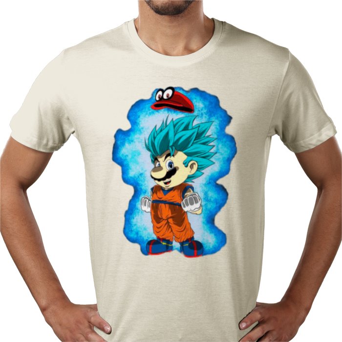 Dragonball Z & Super Mario Bro's - Saiyan Bro's T-shirt