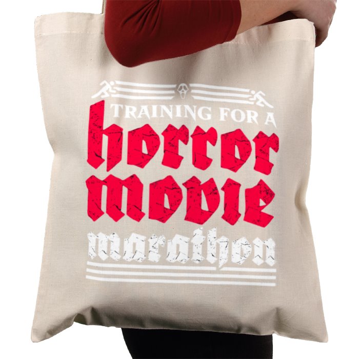 Horror Movie Marathon Tote Bag
