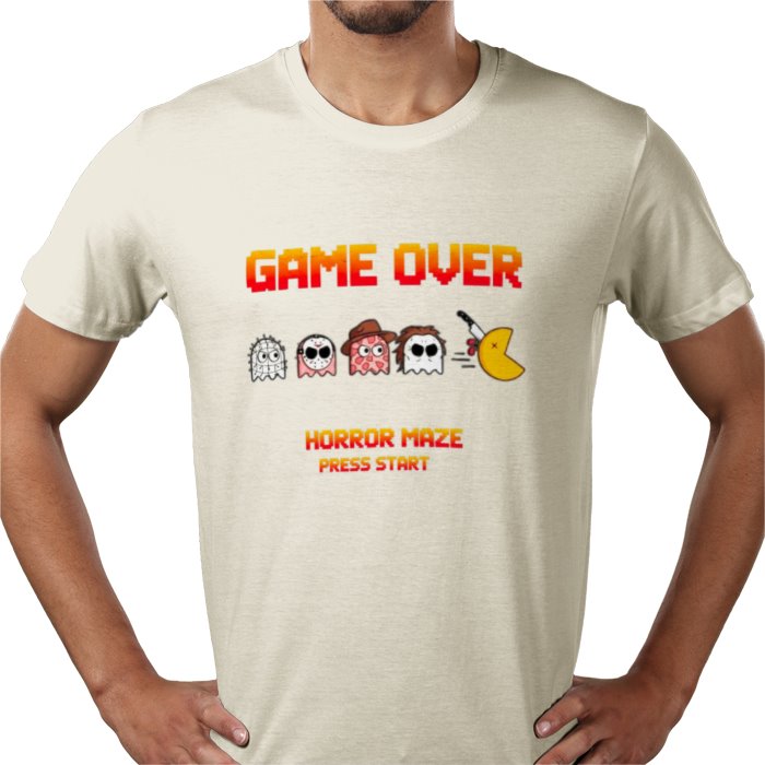 Pacman x Horror Movies - Horror Mashup T-shirt
