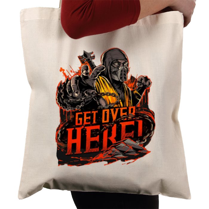 Mortal Kombat - Get Over Here Tote Bag