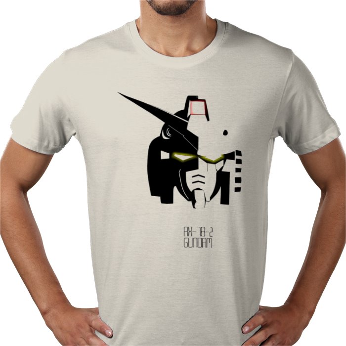 Gundam Wing - RX 78 2 Head T-Shirt