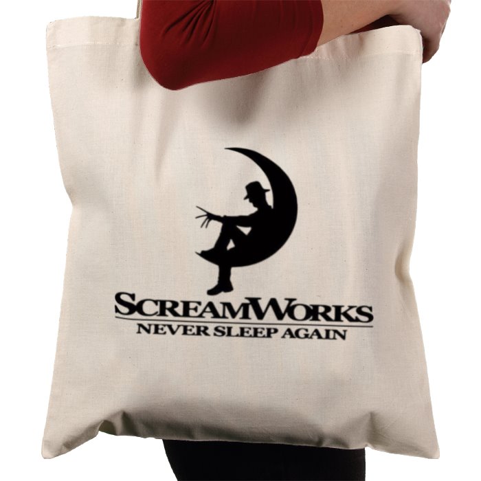 A Nightmare On Elm Street & DreamWorks - ScreamWorks Tote Bag