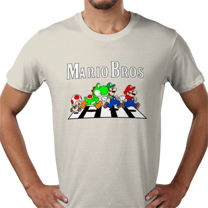 Super Mario Bros x The Beatles — Abbey Road Bros T-Shirt