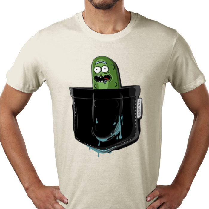 Rick & Morty - Pickle Rick Pocket T-shirt