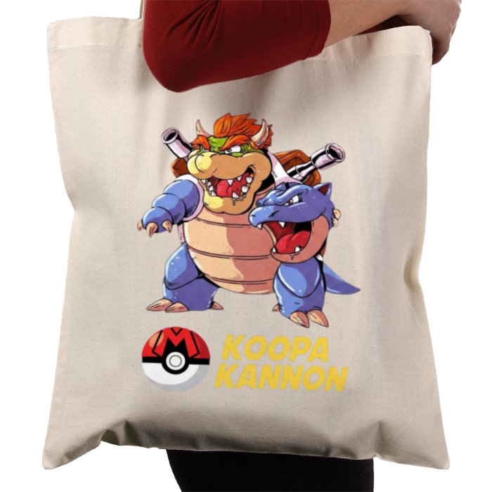 Super Mario Bro's x Pokémon - Koopa Kannon Tote Bag