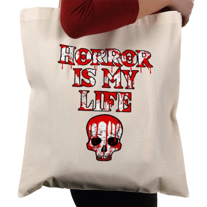 Horror Is My Life Tote Bag