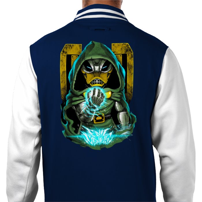 Donald Duck x Fantastic 4 - Donald Doom Varsity Jacket