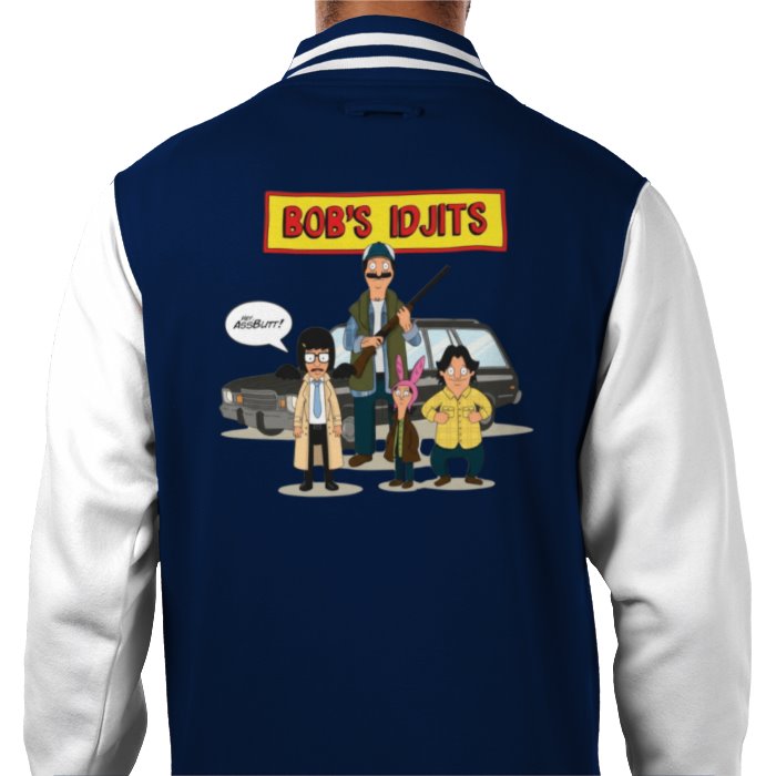 Bobs Burgers x Supernatural - Bobs Idjits Varsity Jacket