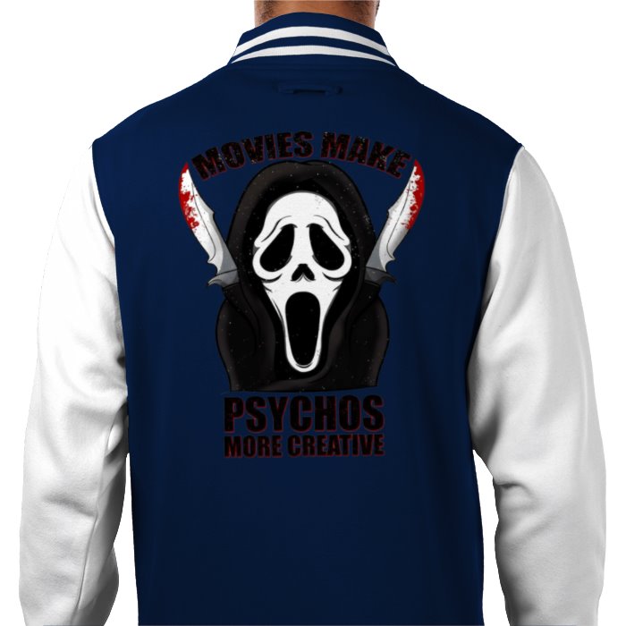 Scream - Creative Psycho Varsity Jacket