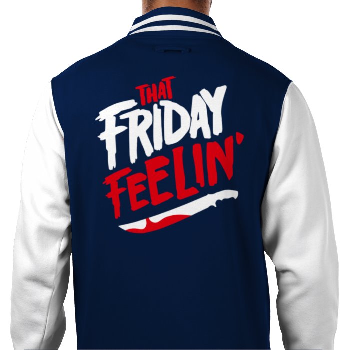 That Friday Feeling Varsity Jacket