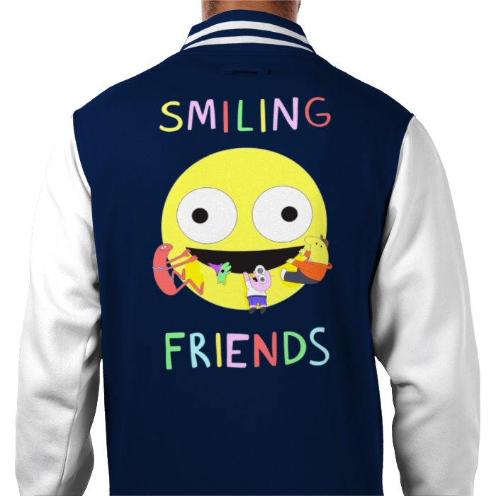 Smiling Friends - Theme 2 Varsity Jacket