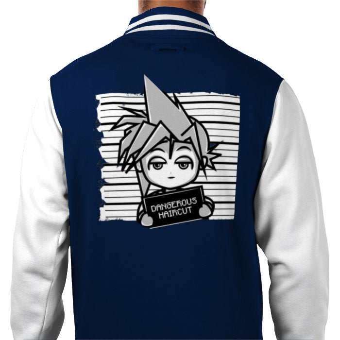 Final Fantasy 7 - Dangerous Hair Cut Varsity Jacket