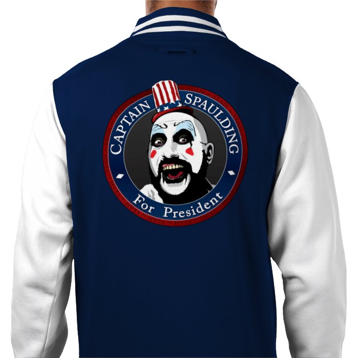 Captain Spaulding For President Varsity Jacket