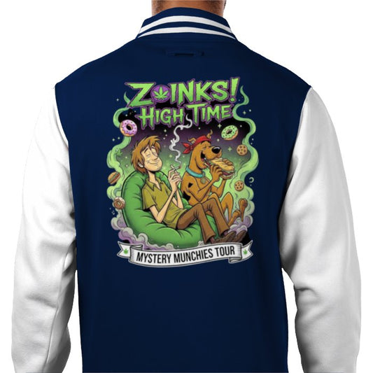 Scooby Doo Zoinks Varsity Jacket