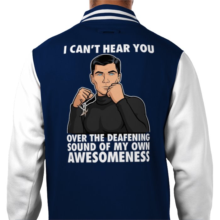 Archer - I Cant Hear You Varsity Jacket