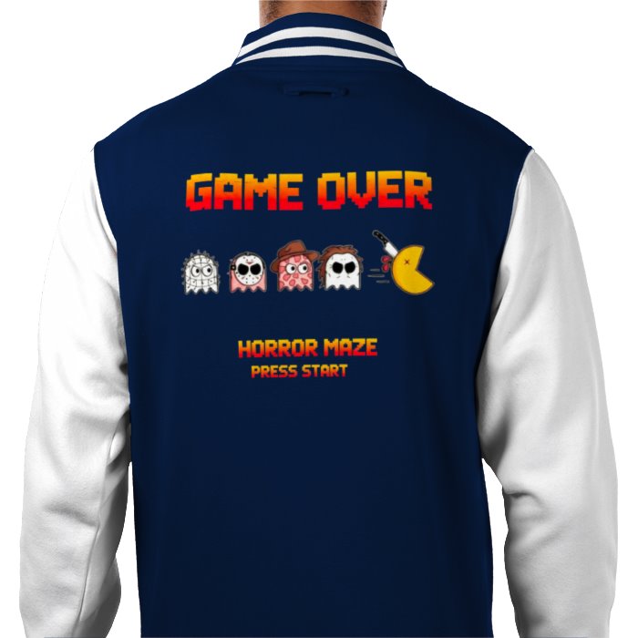 Pac-Man - Horror Maze Varsity Jacket