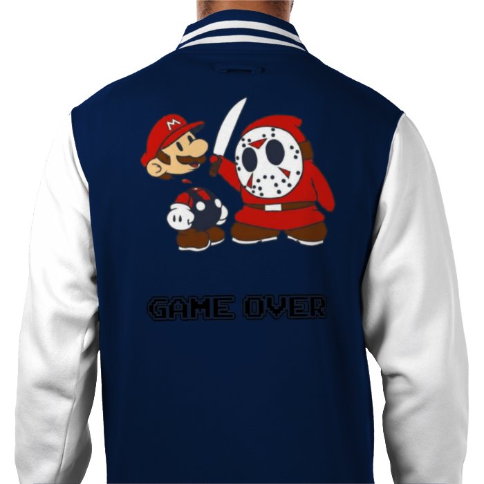 Super Mario - Game Over Varsity Jacket