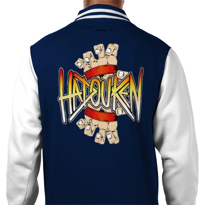 Street Fighter - Hadouken Varsity Jacket