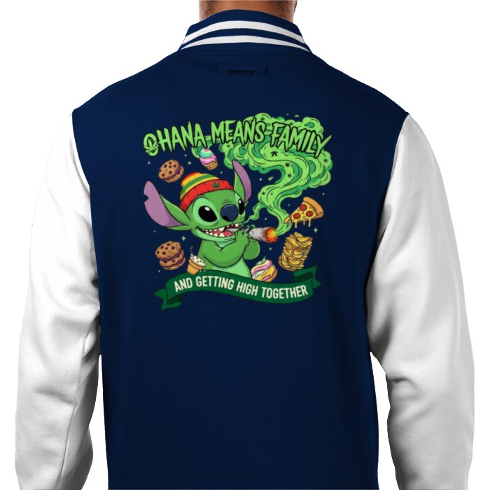 Lilo & Stitch Omaha Varsity Jacket