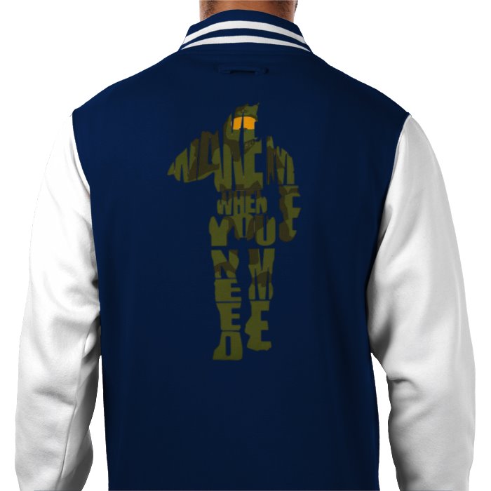 Halo - Wake Me When You Need Me Varsity Jacket