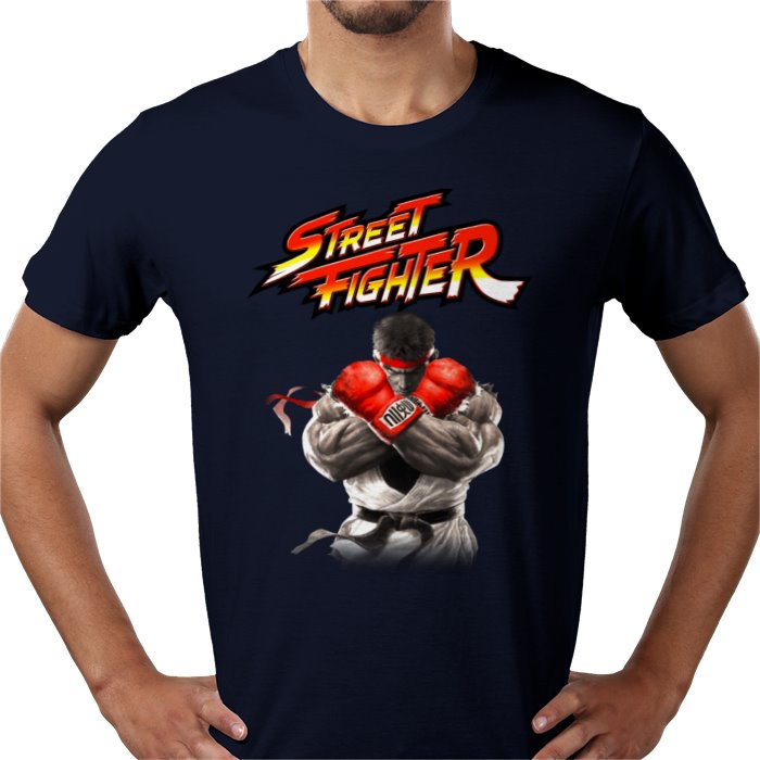 Street Fighter — Ryu Defence Stance T-Shirt