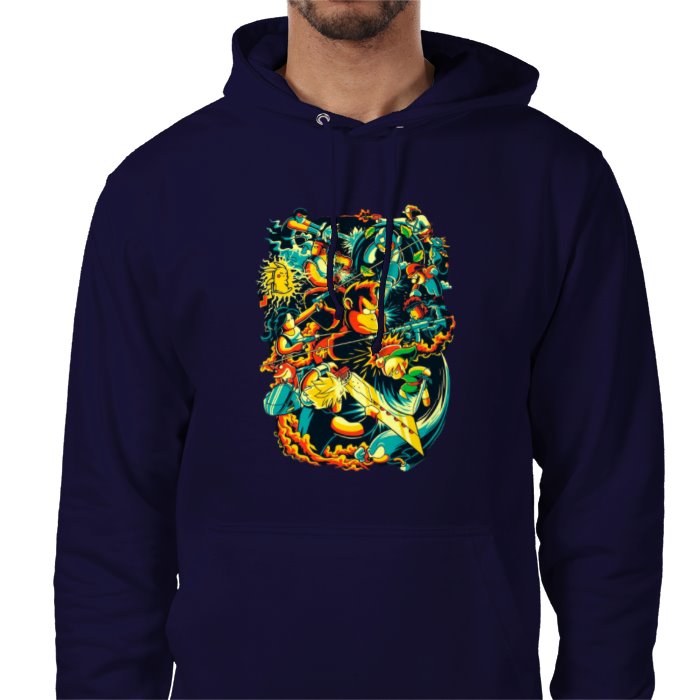 Retro Gamer Collage Value Hoodie